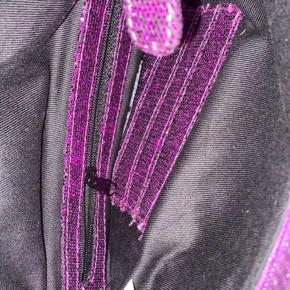 💕NWOT purple/pink sequin expandable clutch - Picture 6 of 6